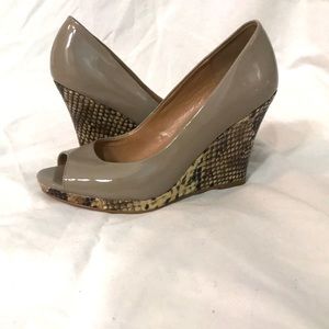 Ann Taylor wedge shoe